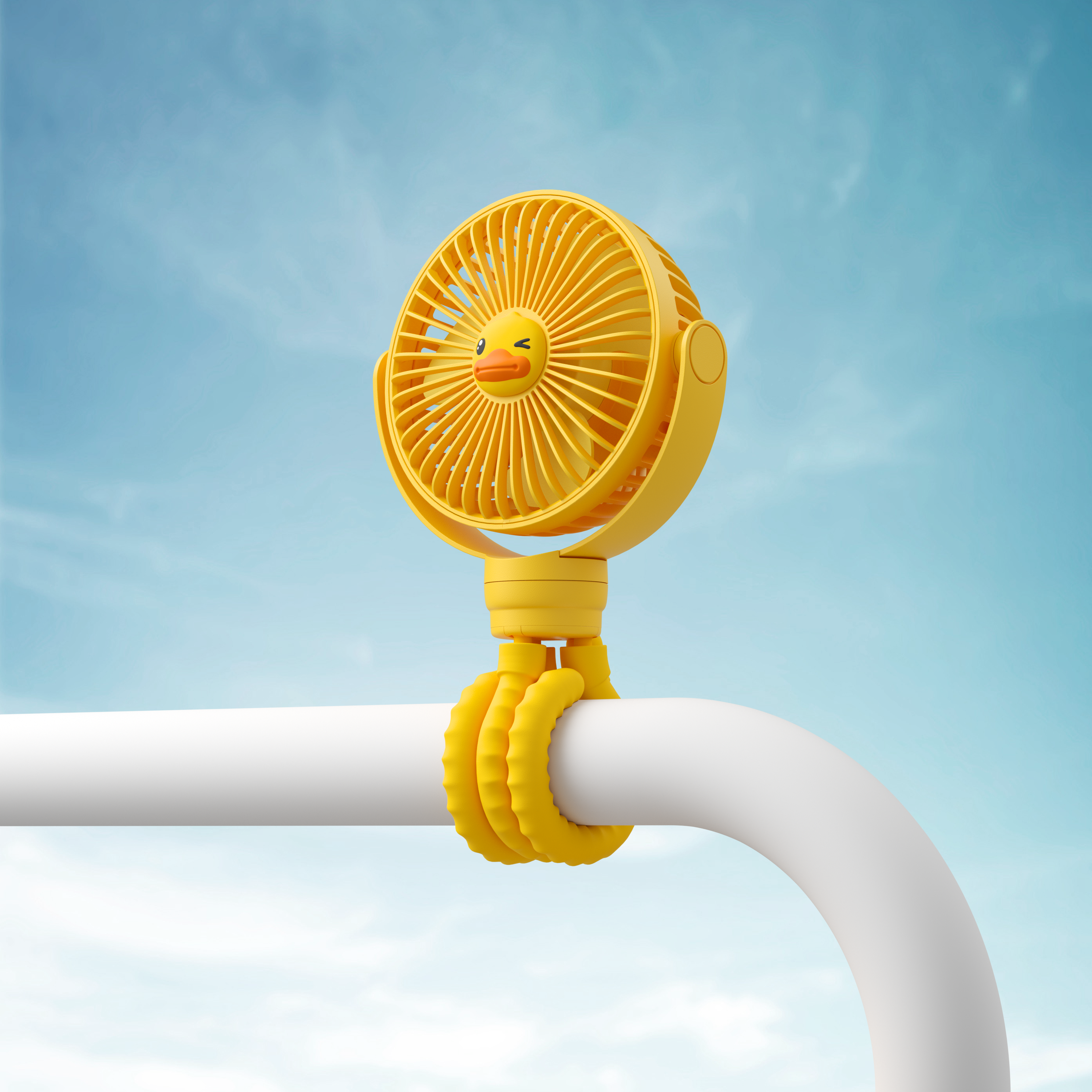 Render，Fan，c4d，octane，