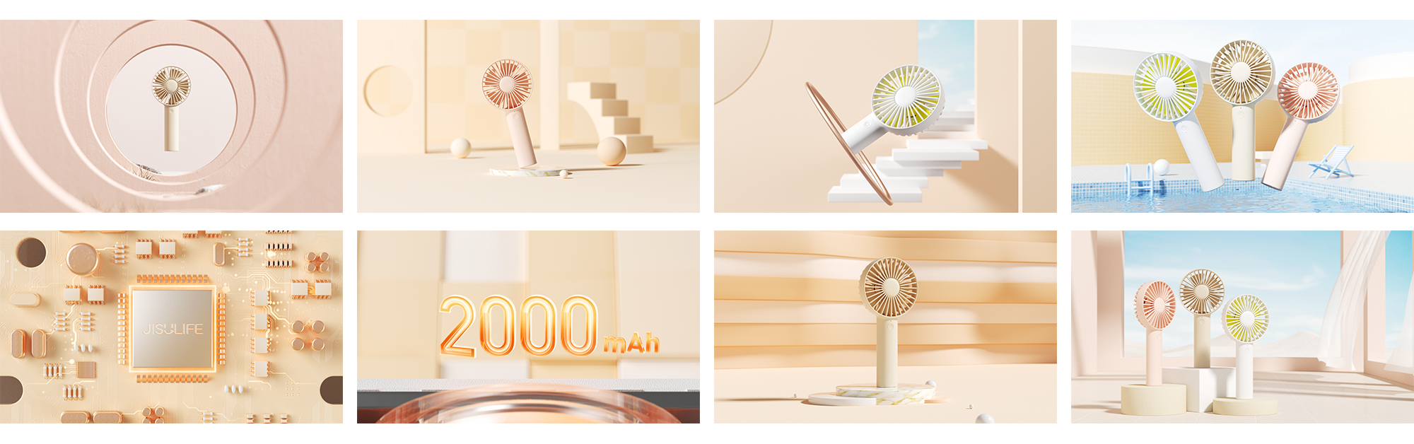 c4d，octane，Render，Fan，