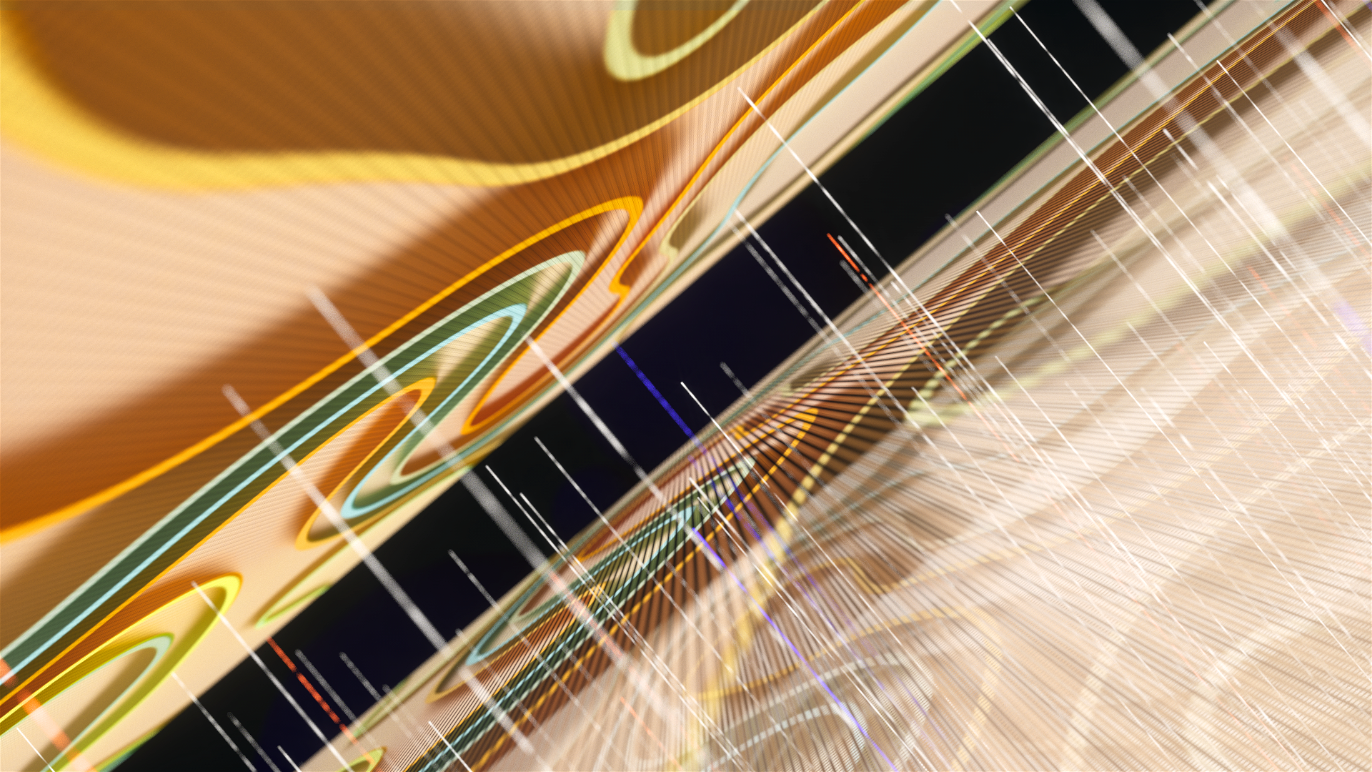 C4D Octane，Render，data line，