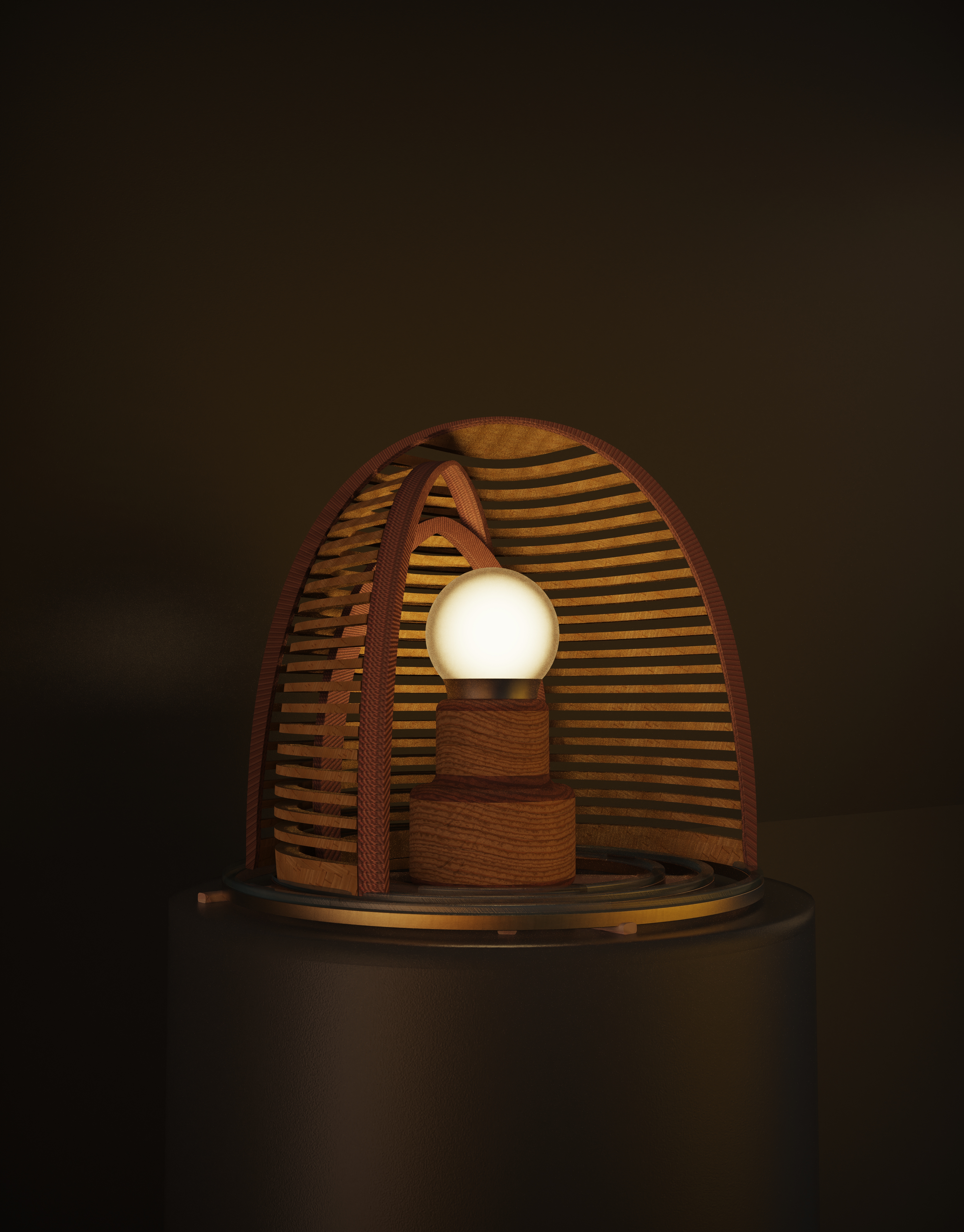 bamboo，Original design，tradition，Render，atmosphere，furniture，lamp，