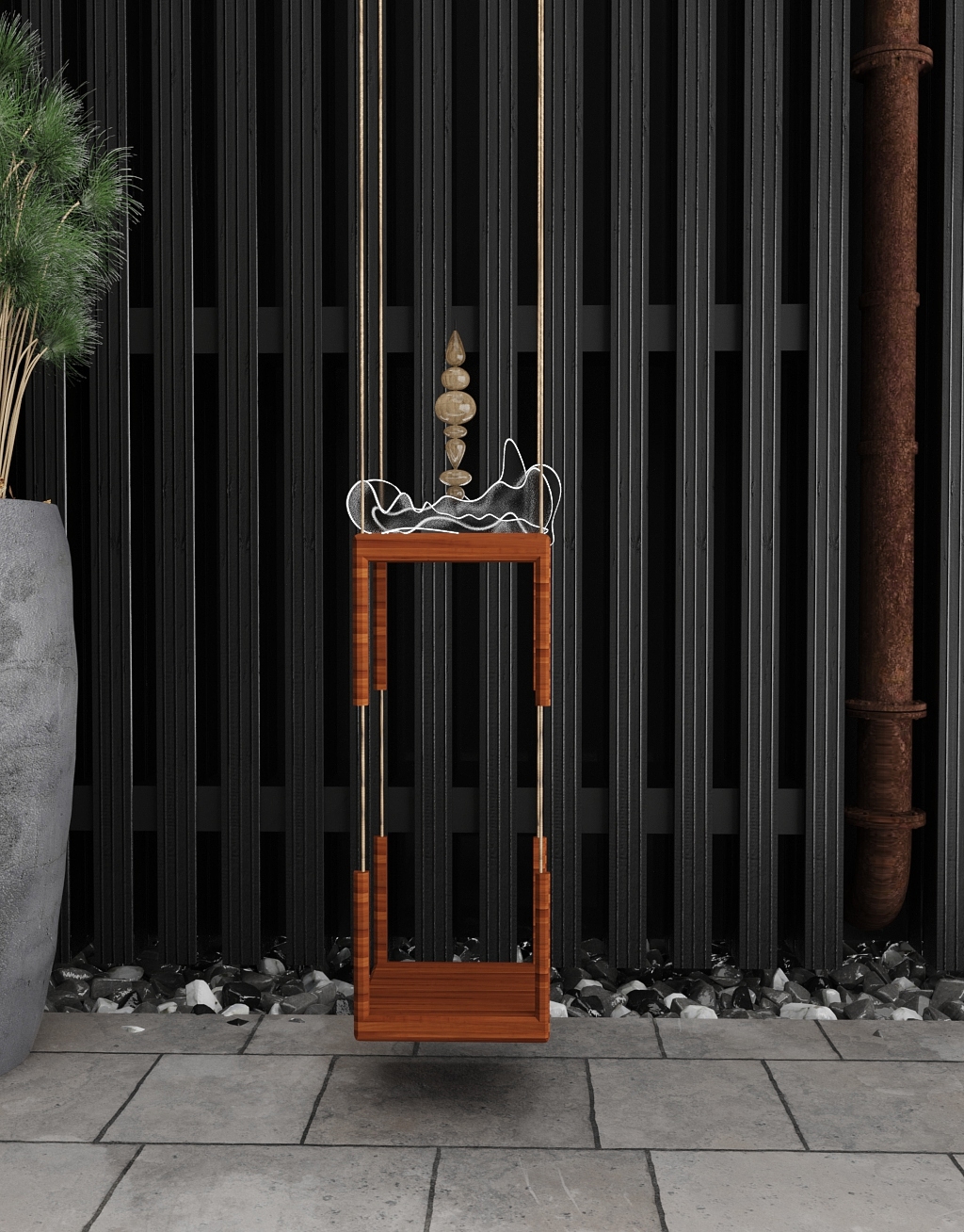 lamp，Original design，Render，Atmosphere sense，tradition，furniture，