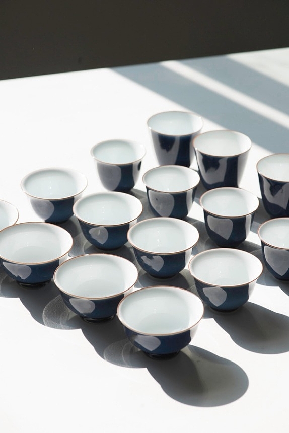 teacup，ceramics，Ji Lan，Sacrifice to Blue，High Foot，Like a cloud，Lingyun，Magnolia，