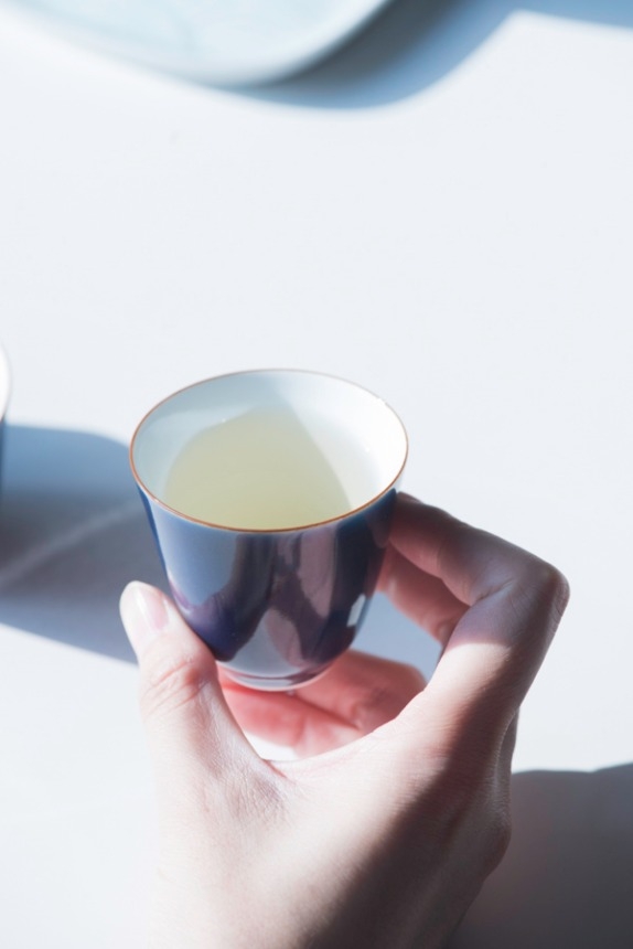 teacup，ceramics，Ji Lan，Sacrifice to Blue，High Foot，Like a cloud，Lingyun，Magnolia，