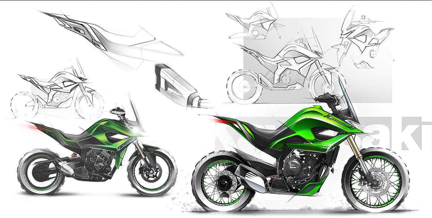 Kawasaki，motorcycle，摩托车，