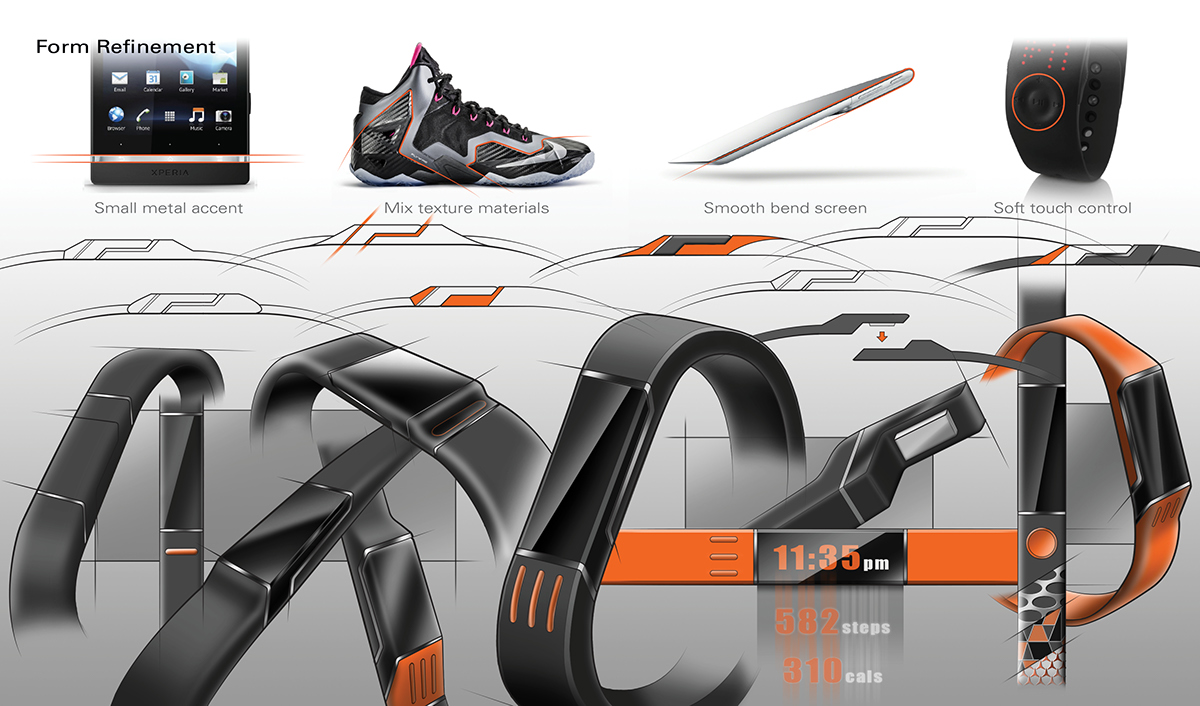 Sony，Nike，Smart Bracelet，