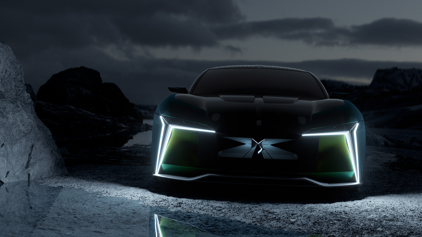 automobile，concept，ds design，Electric，electric energy，Design，