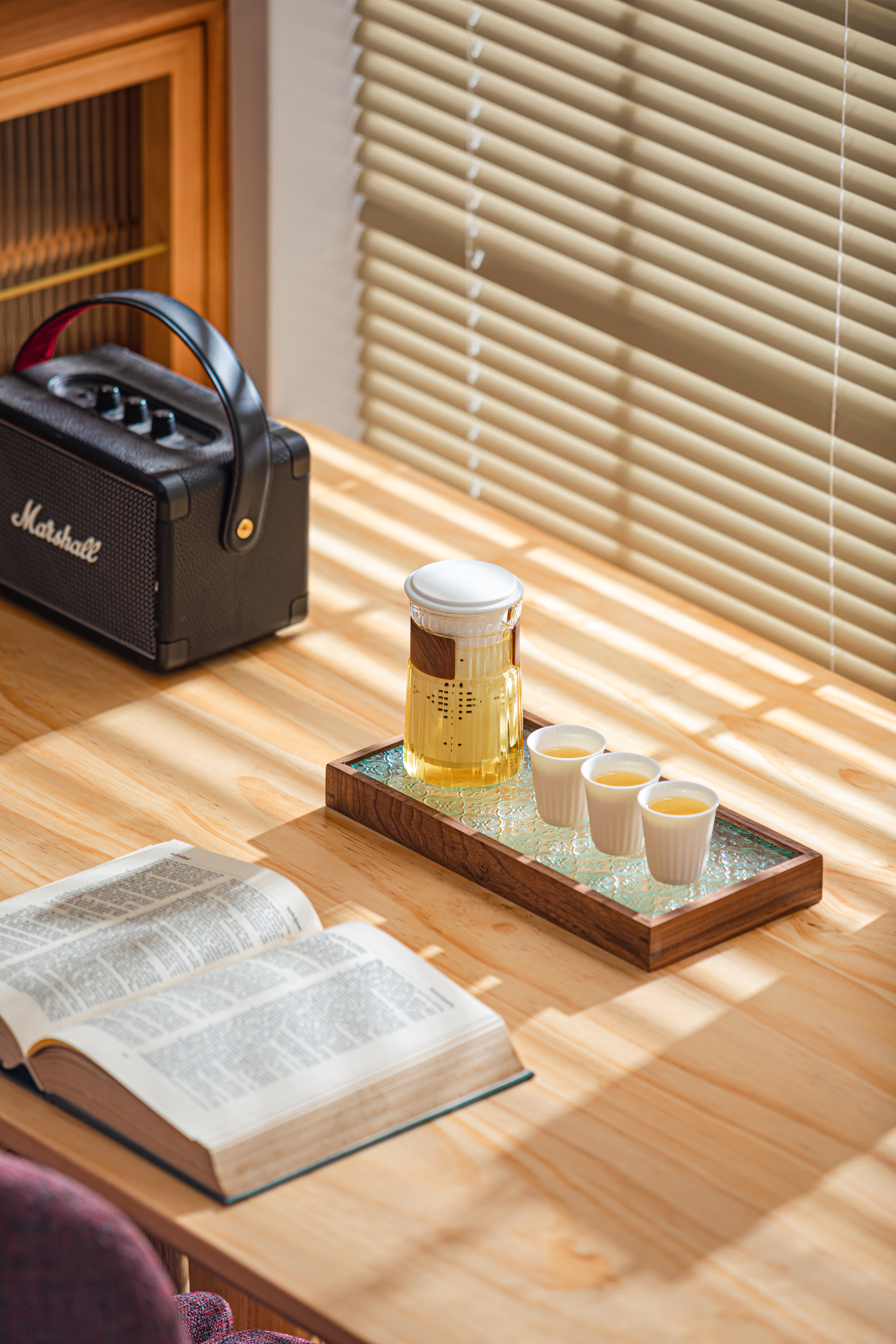 Travel is the first choice for making tea.，