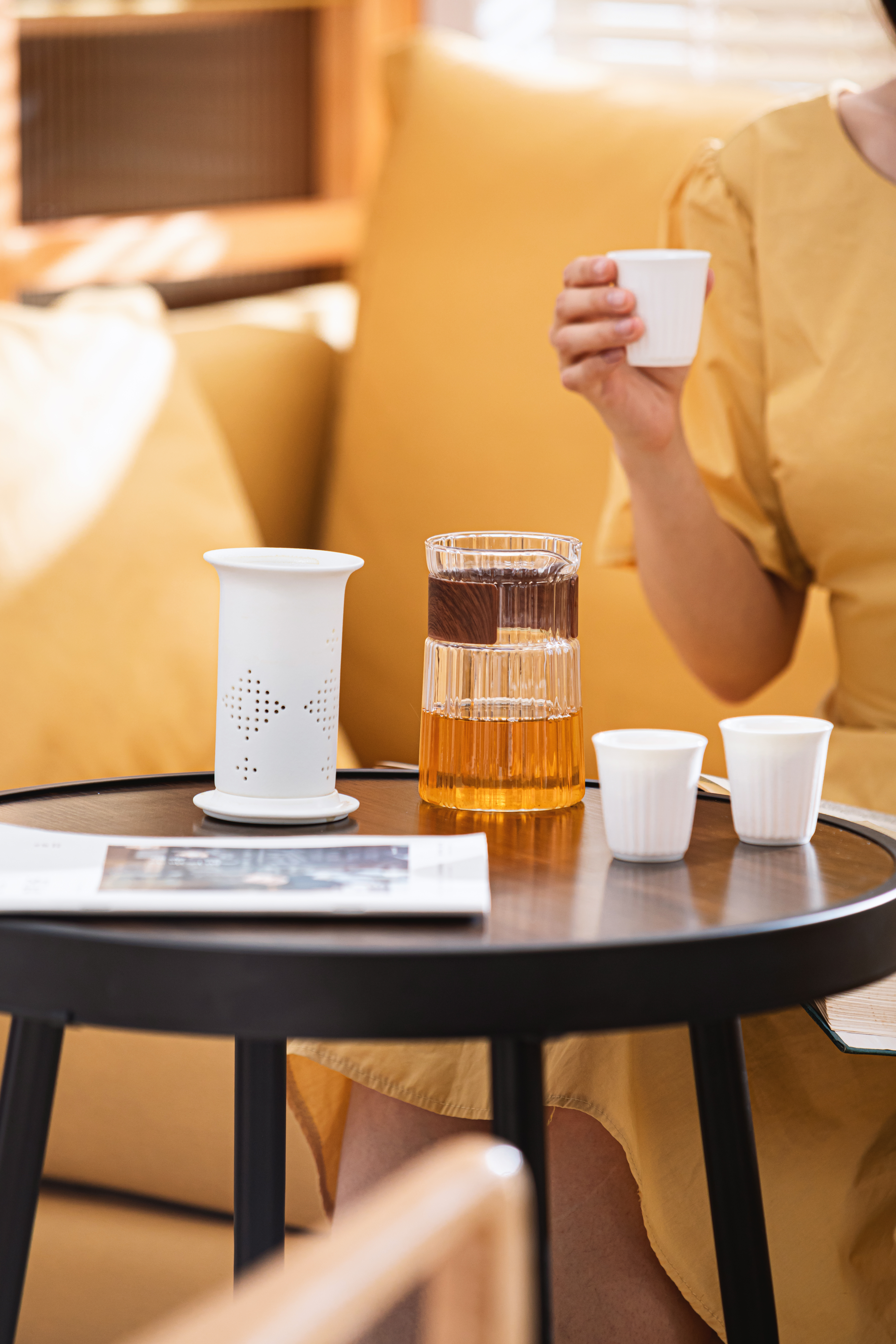 Travel is the first choice for making tea.，