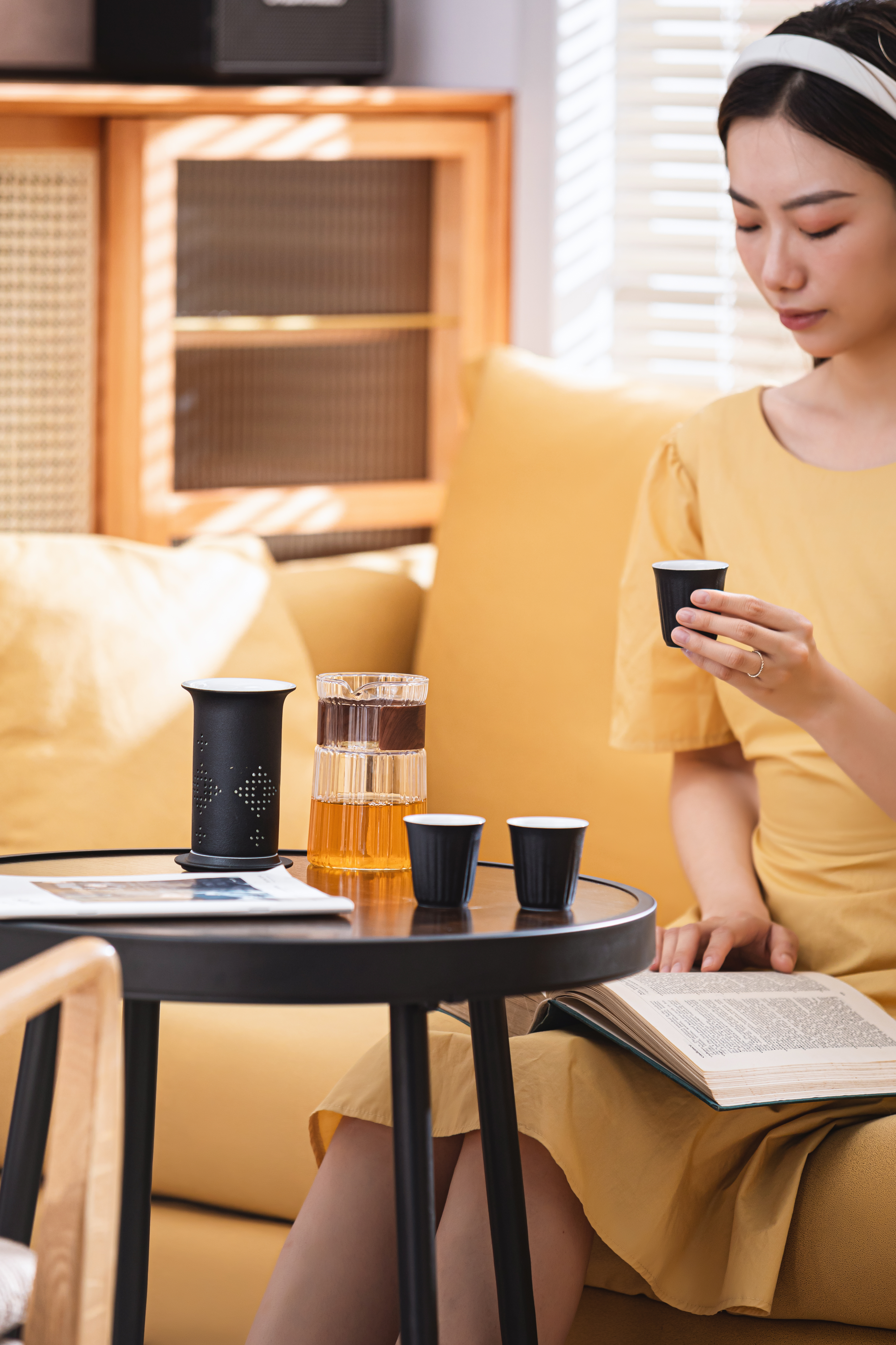 Travel is the first choice for making tea.，