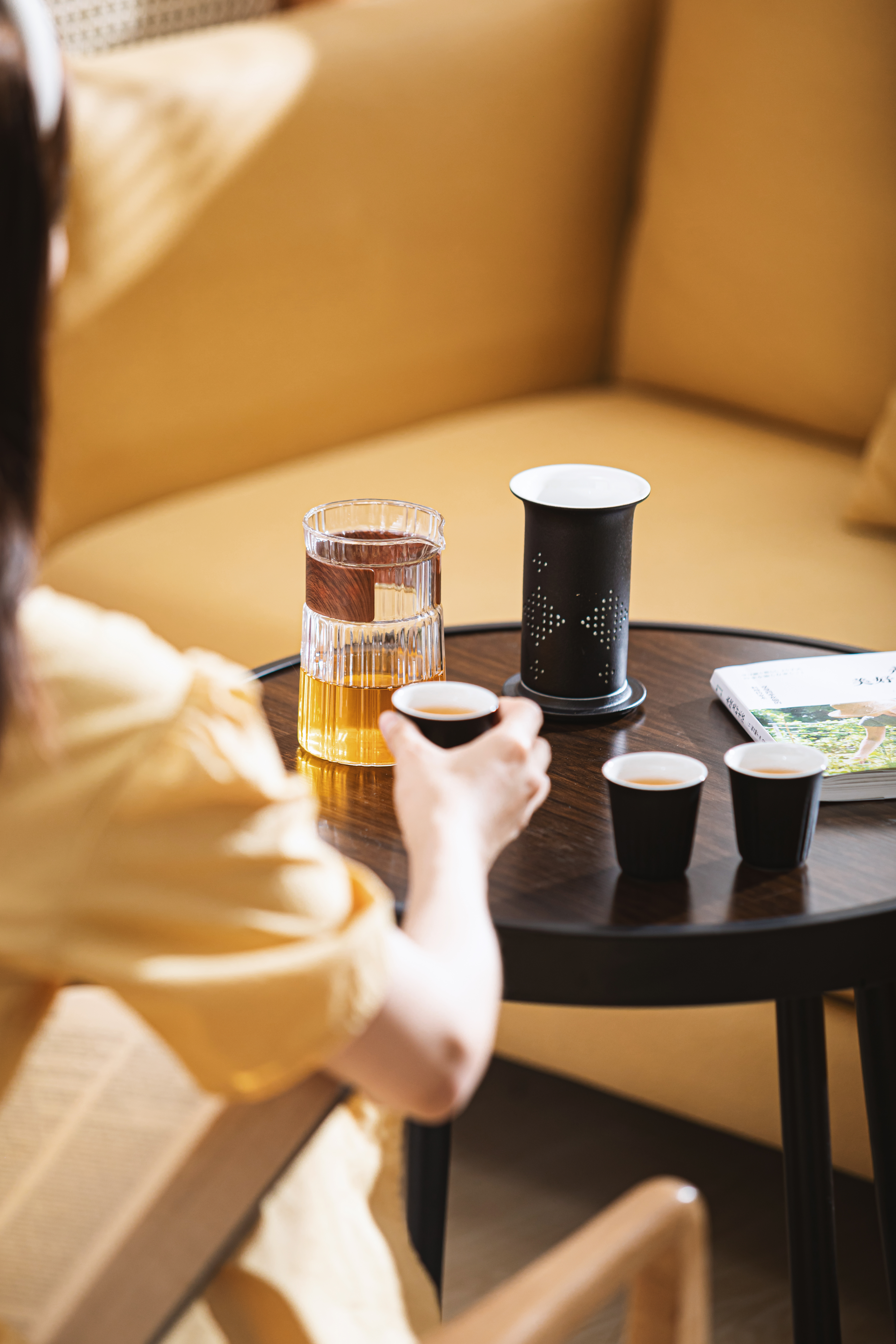 Travel is the first choice for making tea.，