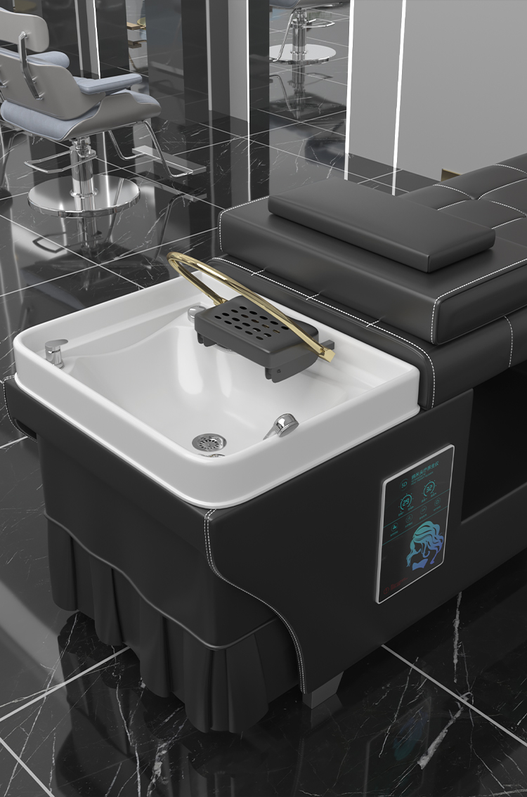 Shampoo bed，Detail page，3D rendering，