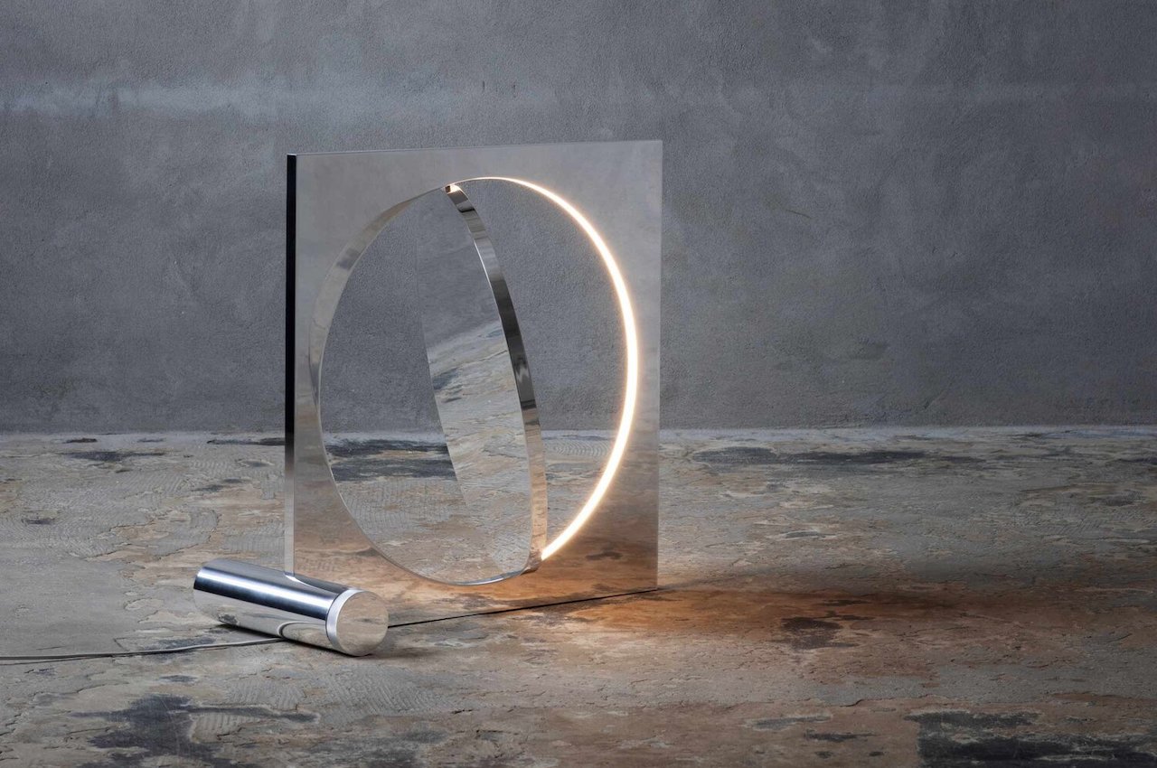 Floor lamp，Sculpture，MOONSETTER LAMP，