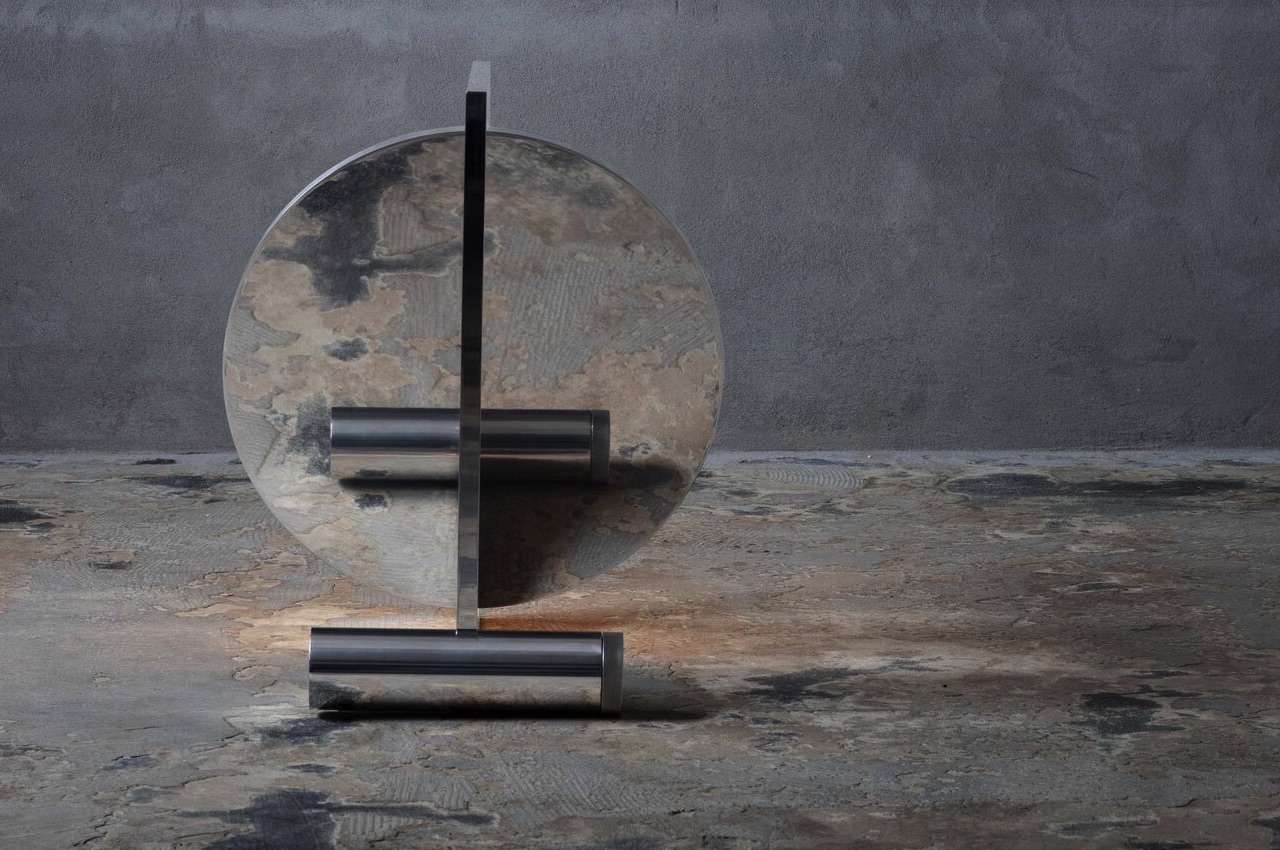 Floor lamp，Sculpture，MOONSETTER LAMP，