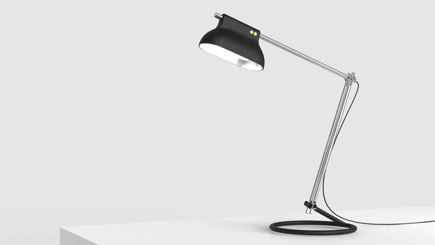 Desk lamp，Simplicity，Metal，