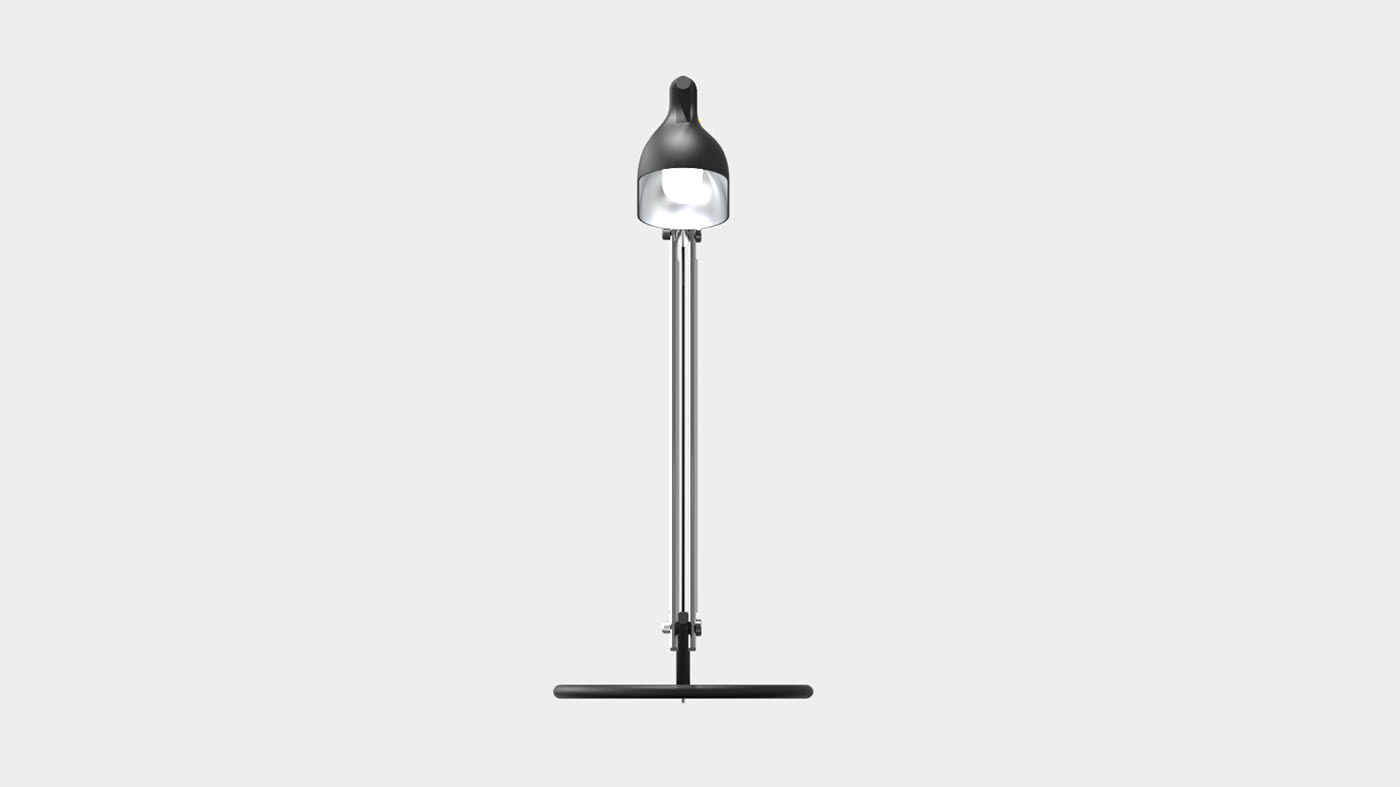 Desk lamp，Simplicity，Metal，