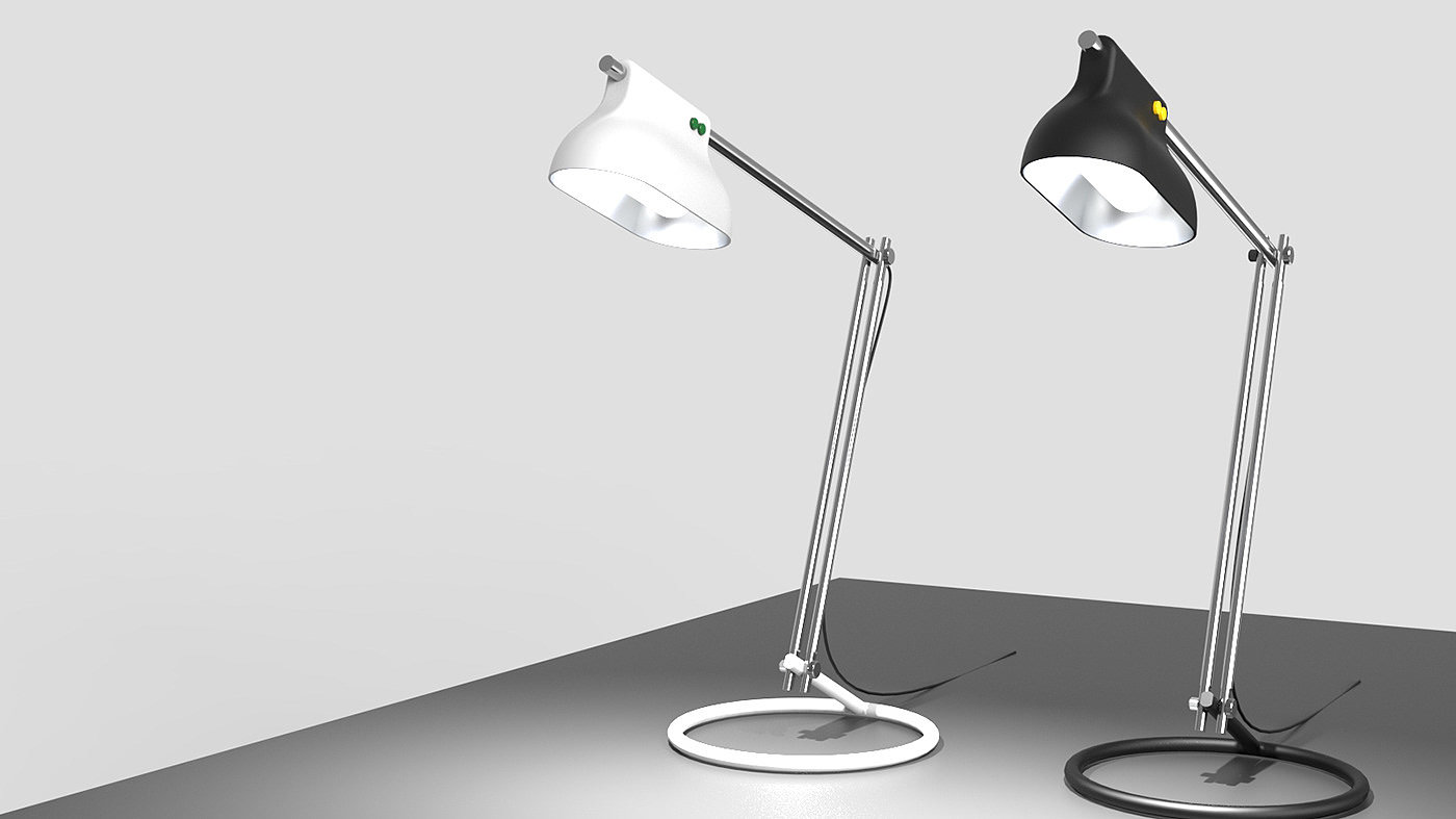 Desk lamp，Simplicity，Metal，