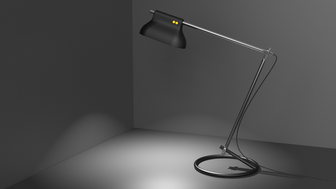 Desk lamp，Simplicity，Metal，