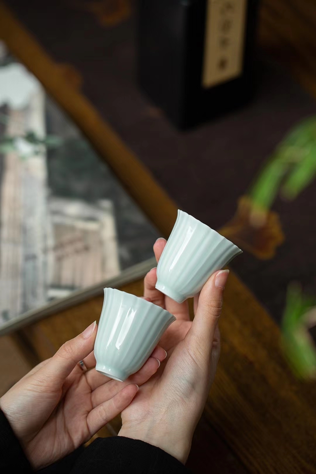 茶杯，