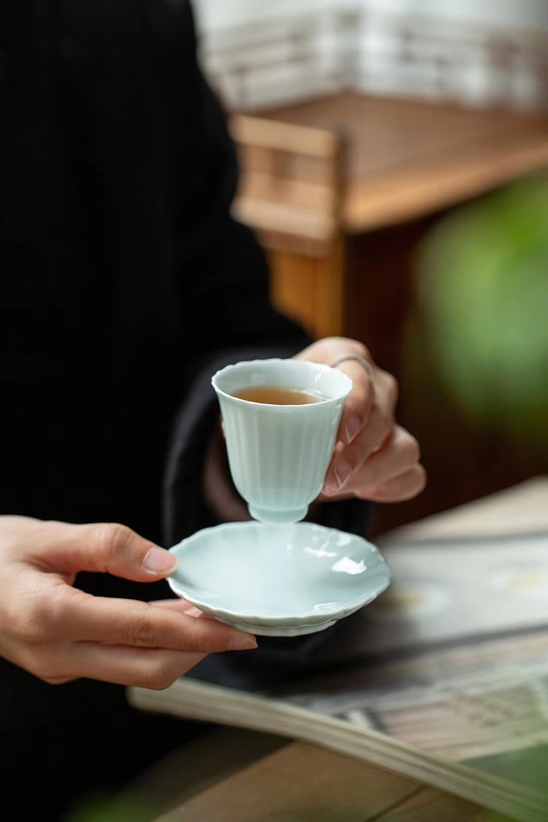 茶杯，