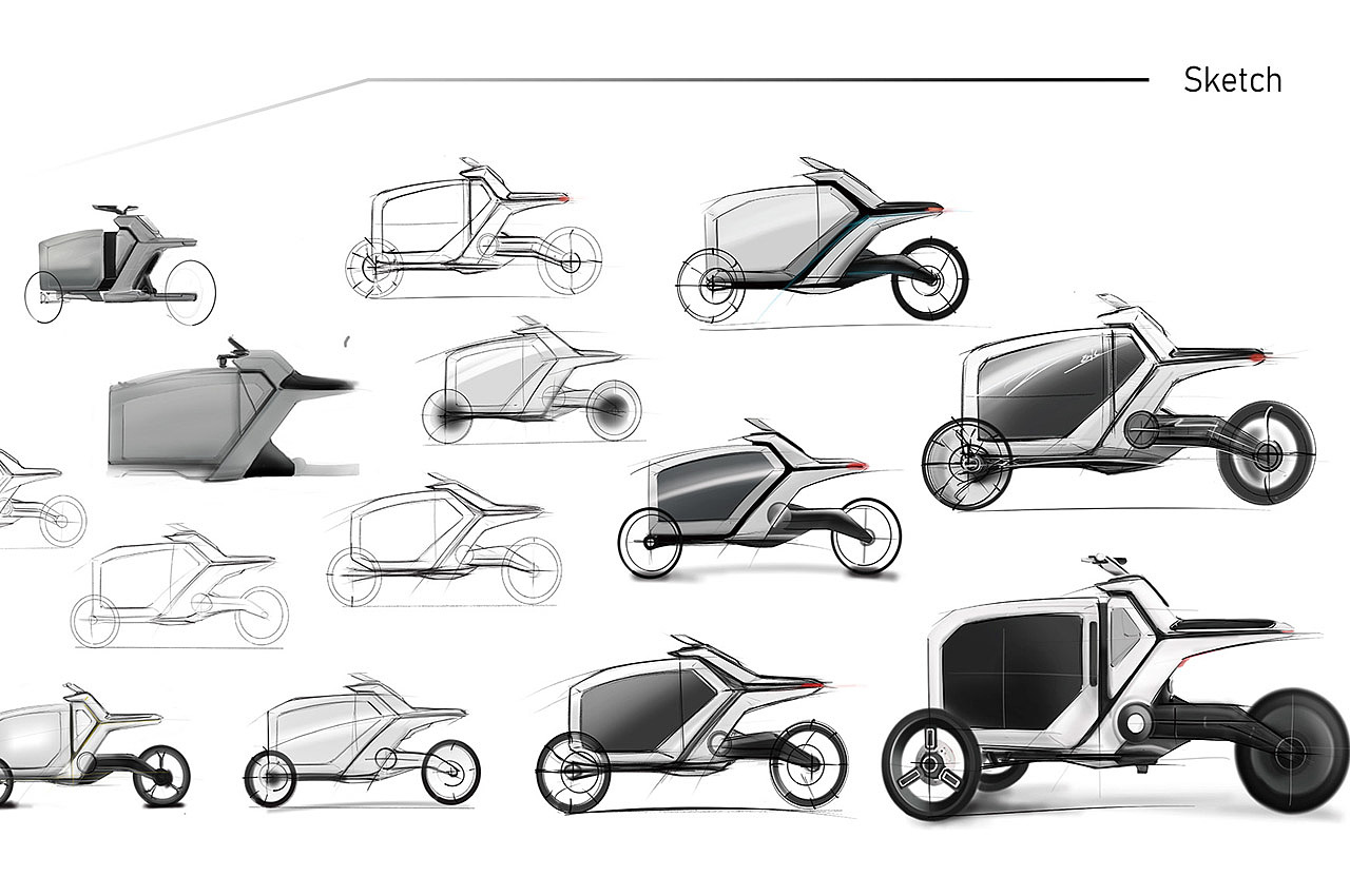 Tricycle，freight transport，Bicycle，Foldable，