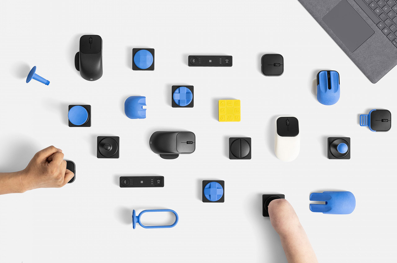 mouse，keyboard，Button，Digital accessories，Disabled，Microsoft，Caring design，