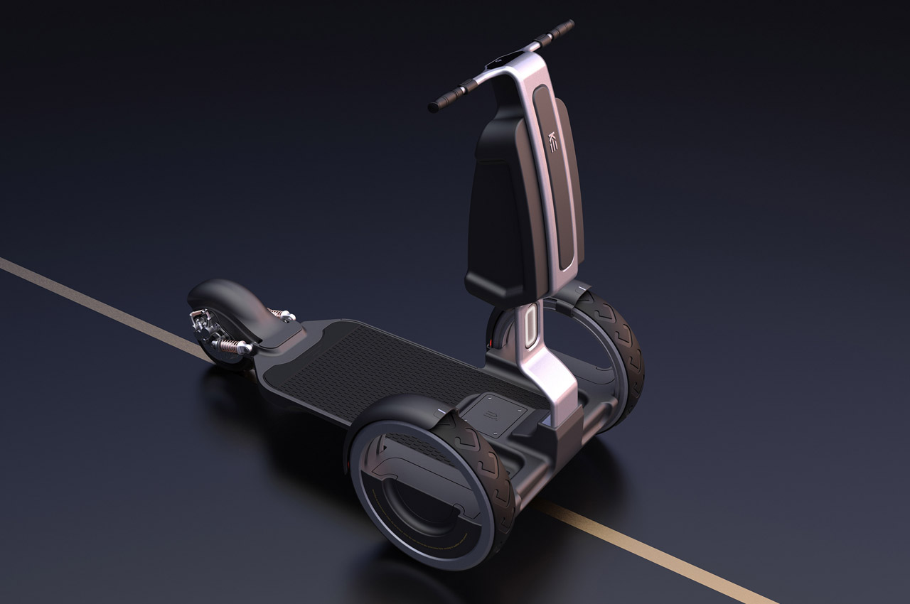 Scooter，Electric，fashion，Round，