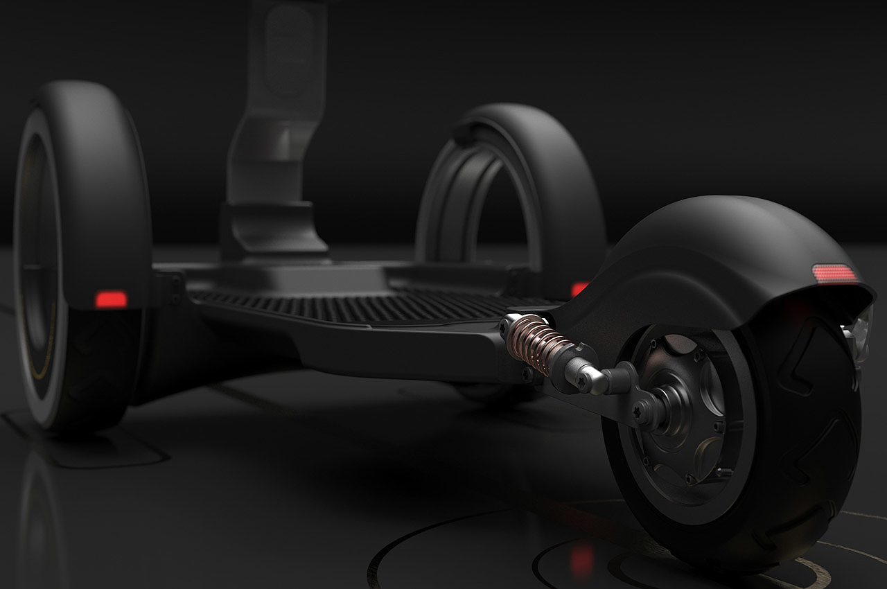 Scooter，Electric，fashion，Round，