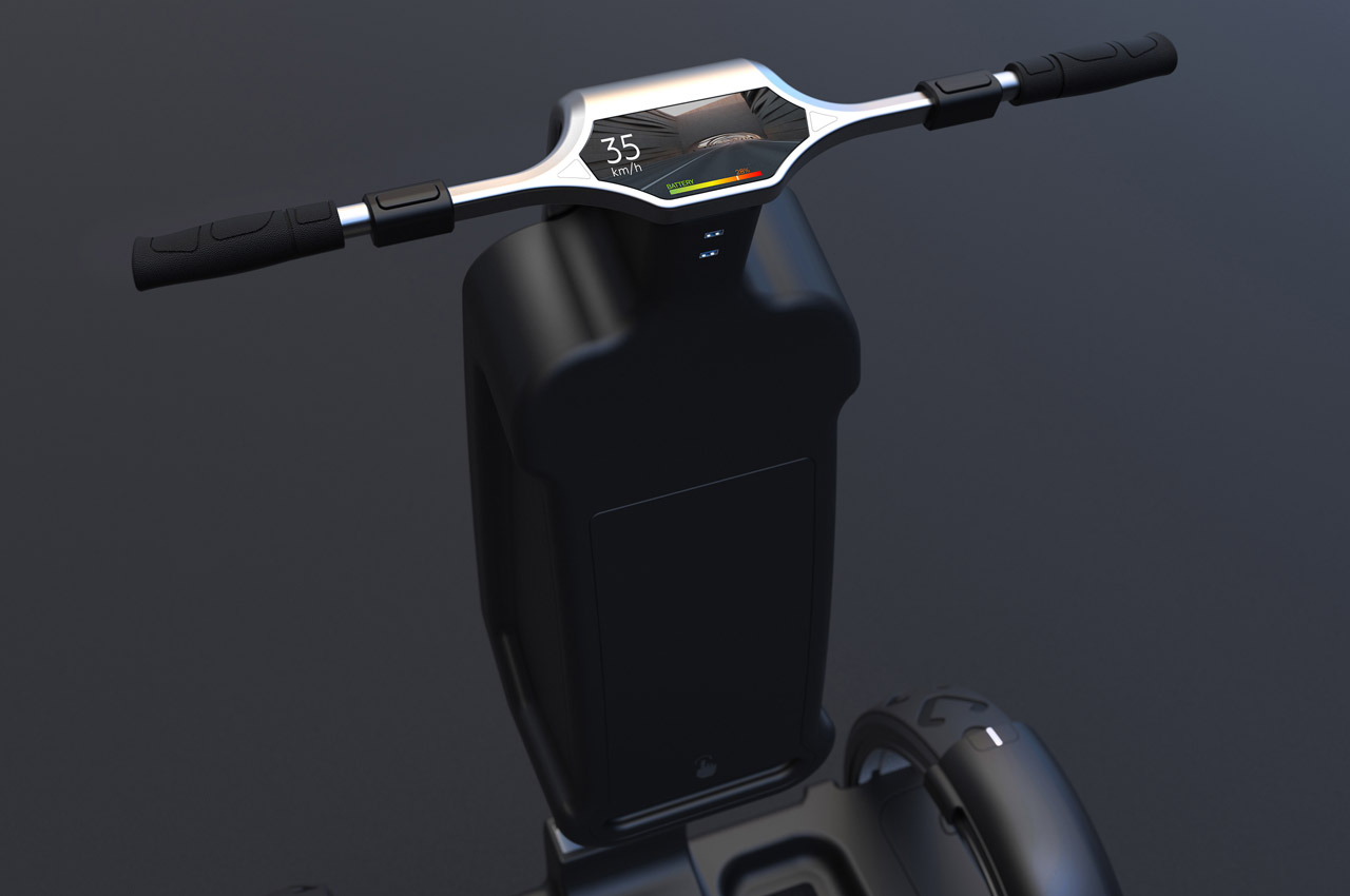 Scooter，Electric，fashion，Round，