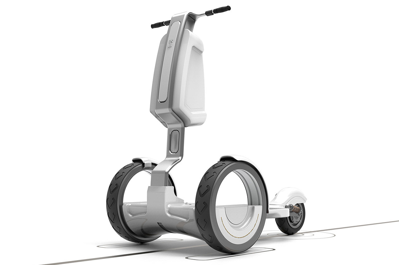 Scooter，Electric，fashion，Round，