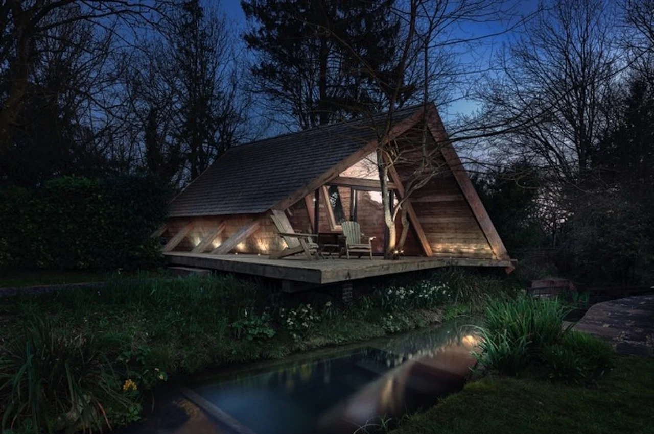 Architecture，hut，wooden ，