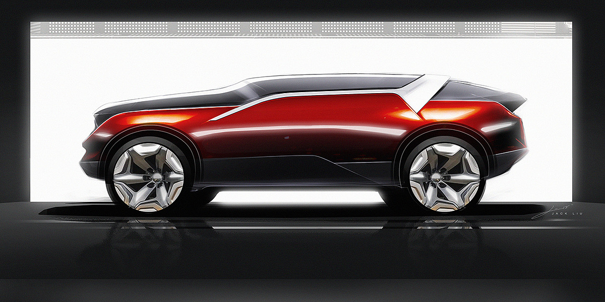Hand drawn，automobile，vehicle，product design，