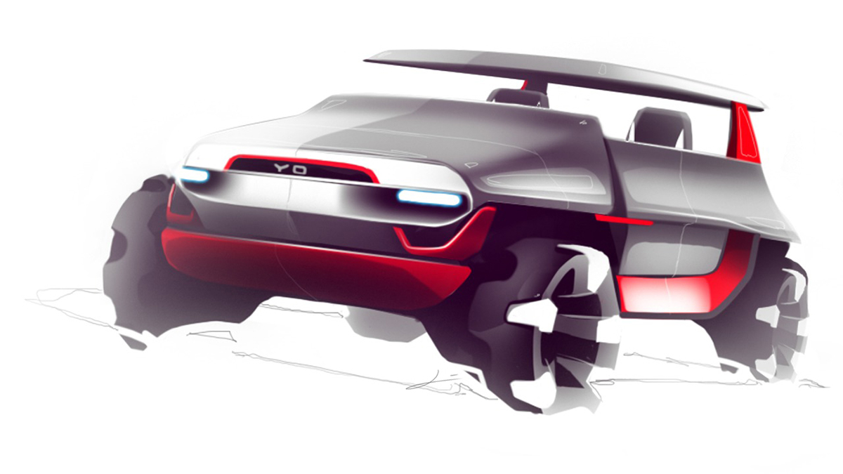 Hand drawn，automobile，vehicle，product design，