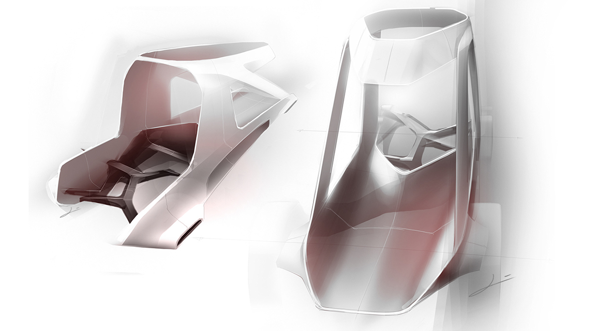 Hand drawn，automobile，vehicle，product design，