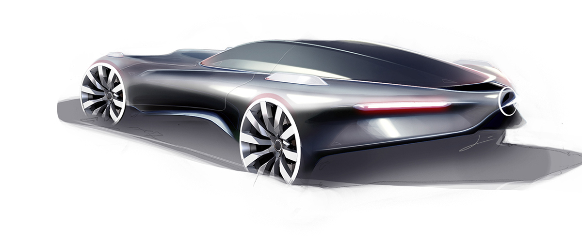 Hand drawn，automobile，vehicle，product design，