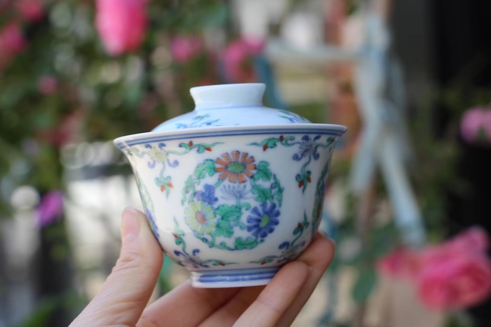 Pot bearing，Cover bowl，glass，