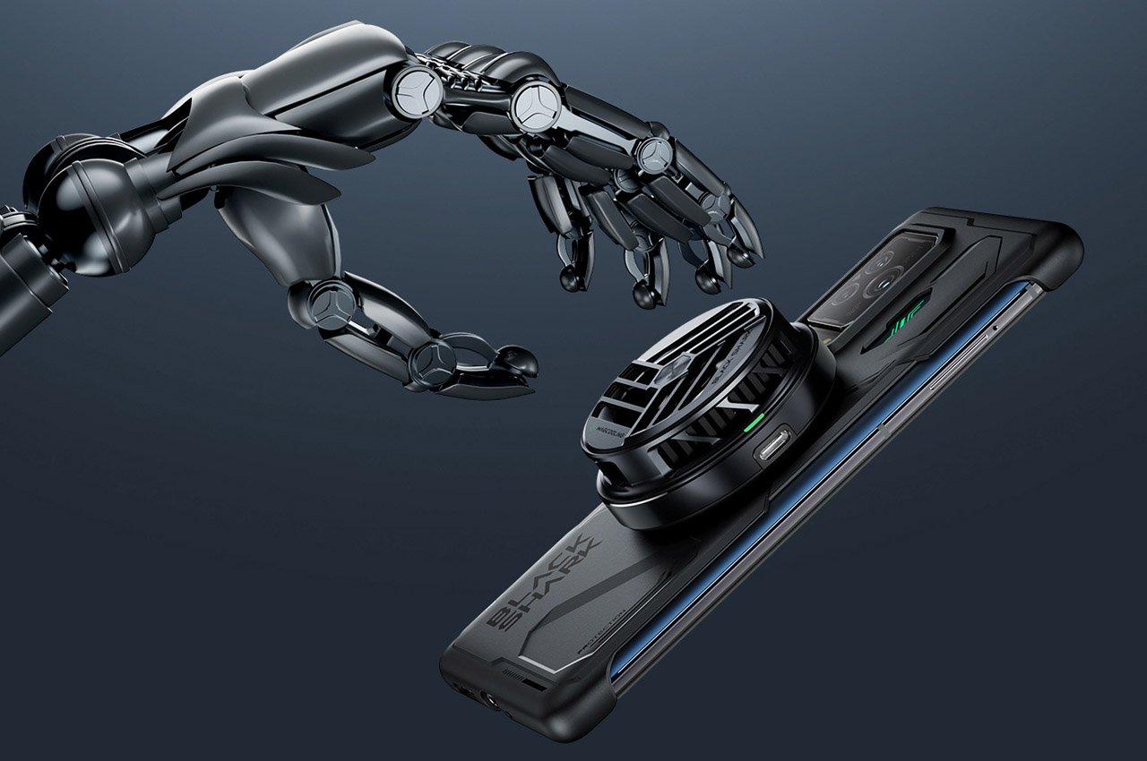 BLACK SHARK 5 PRO，Game accessories，Color design，product design，