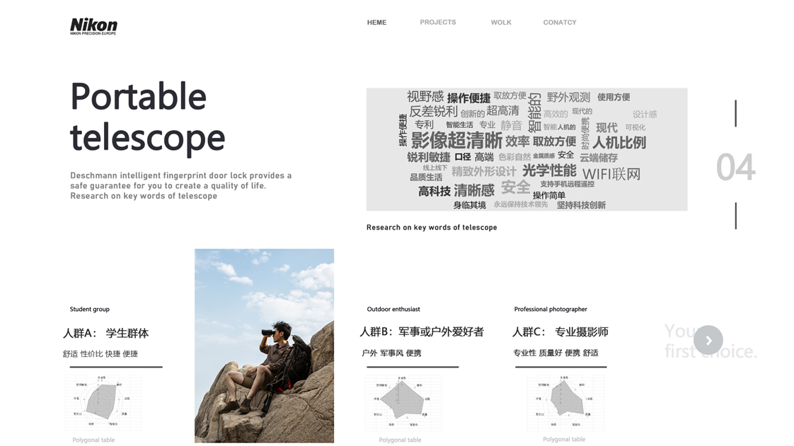 industrial design，product design，telescope，