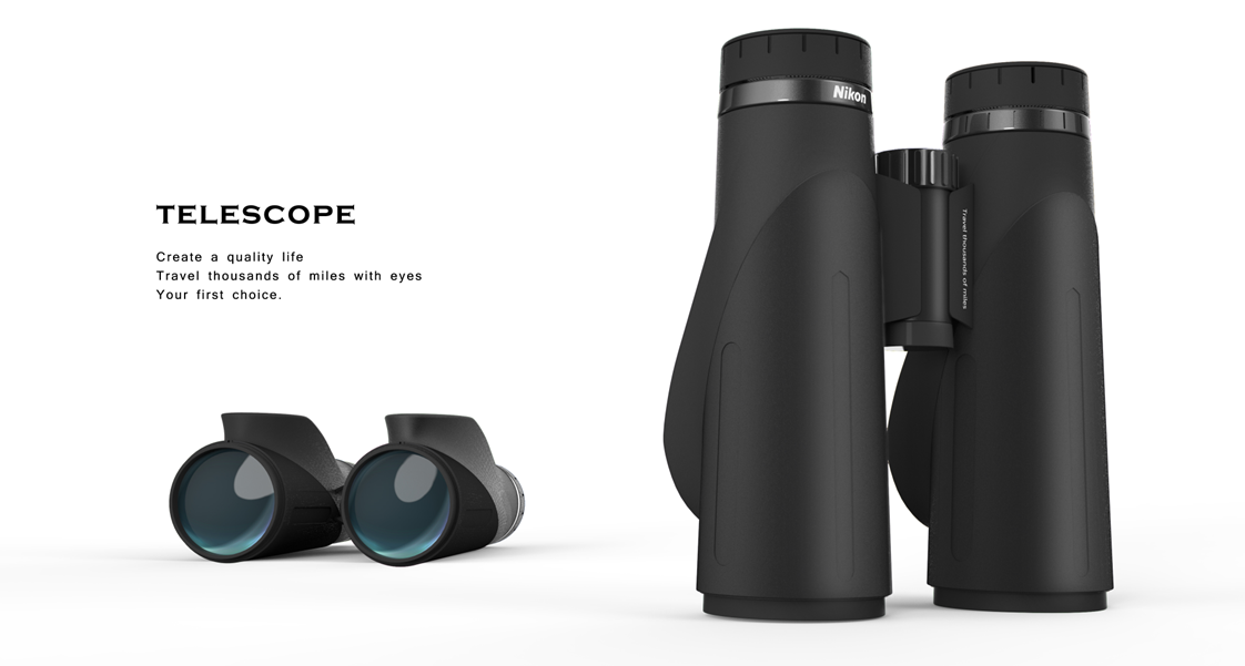 industrial design，product design，telescope，