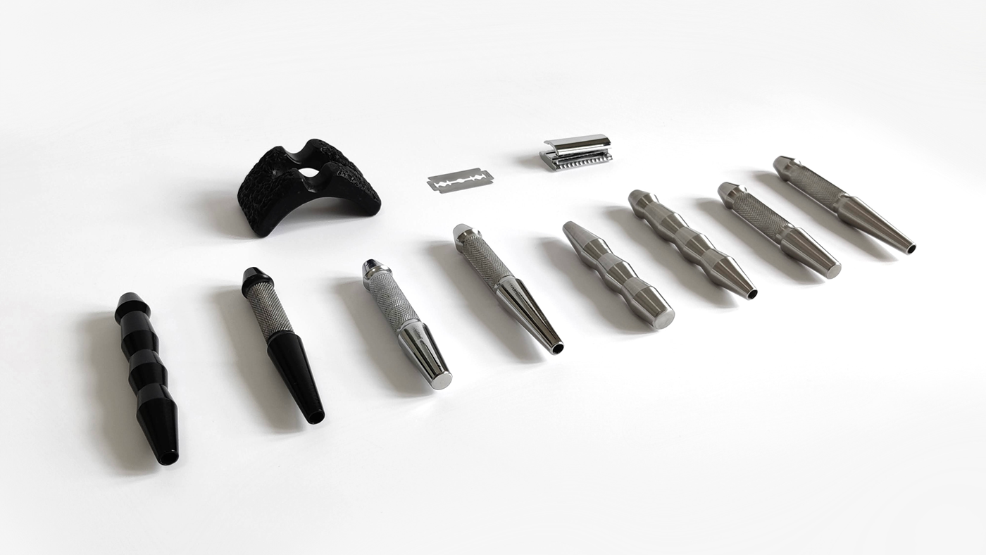 industrial design，product design，razor，Safe，Double-sided，