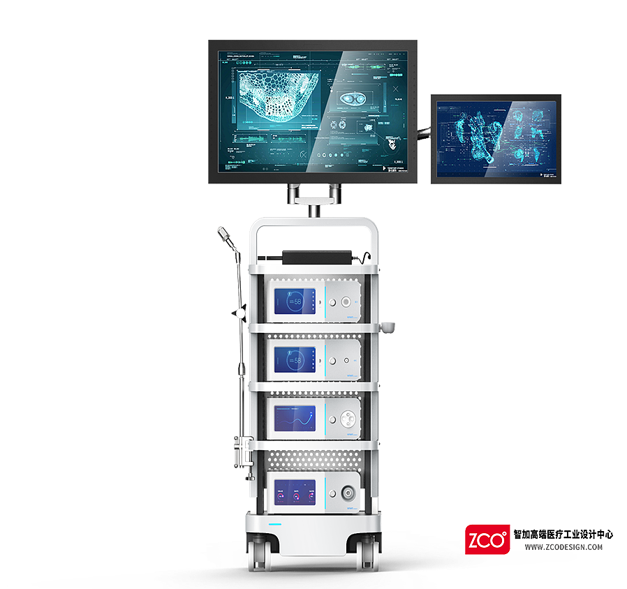 Zhijia design，medical care，apparatus，laparoscope，System station，Warf，