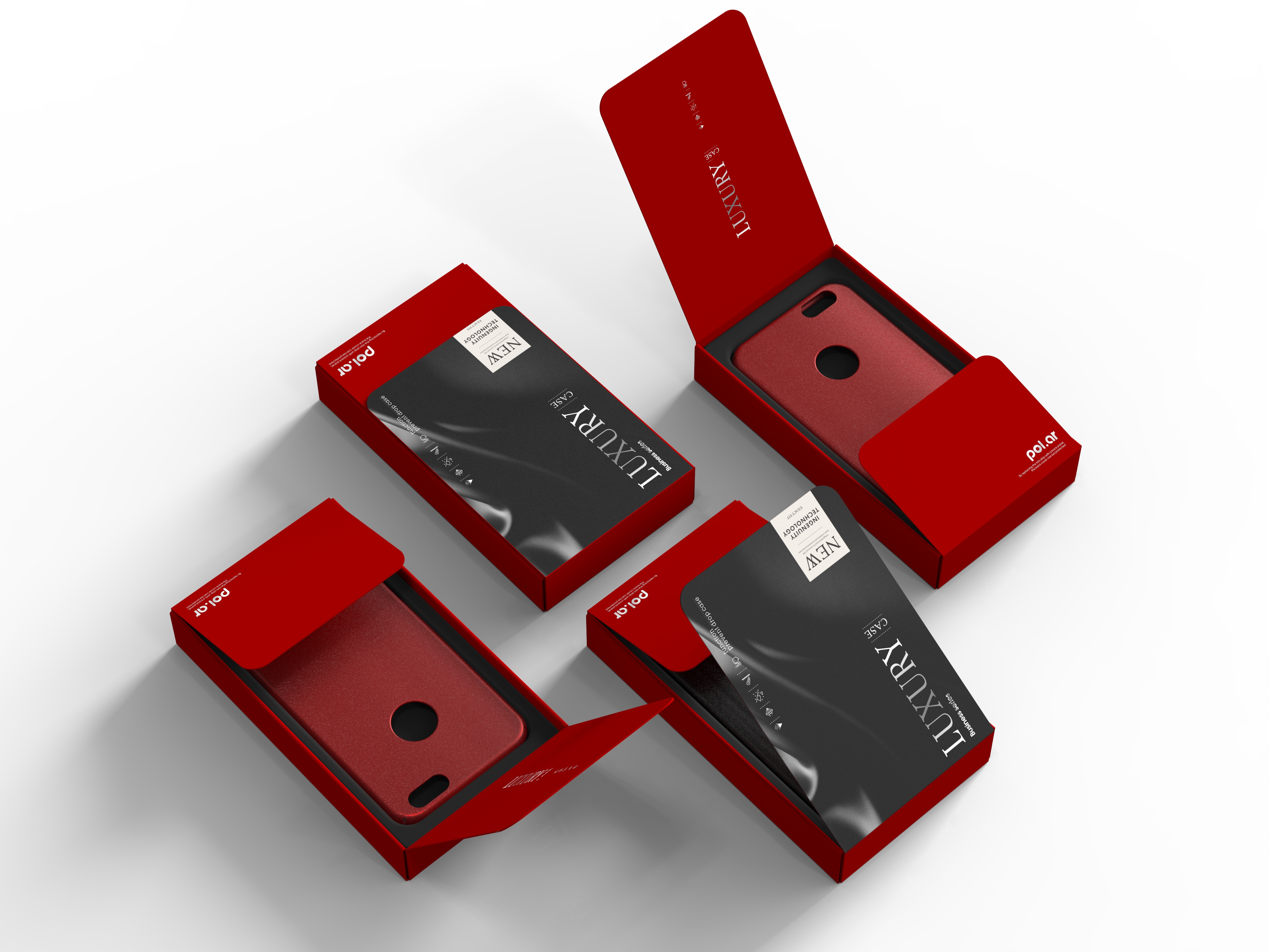 Mobile phone peripheral，Anti-fall protective shell，Mobile phone case packaging，Packaging customization，Digital packaging，3C Electronics，Consumer electronics packaging，Case，