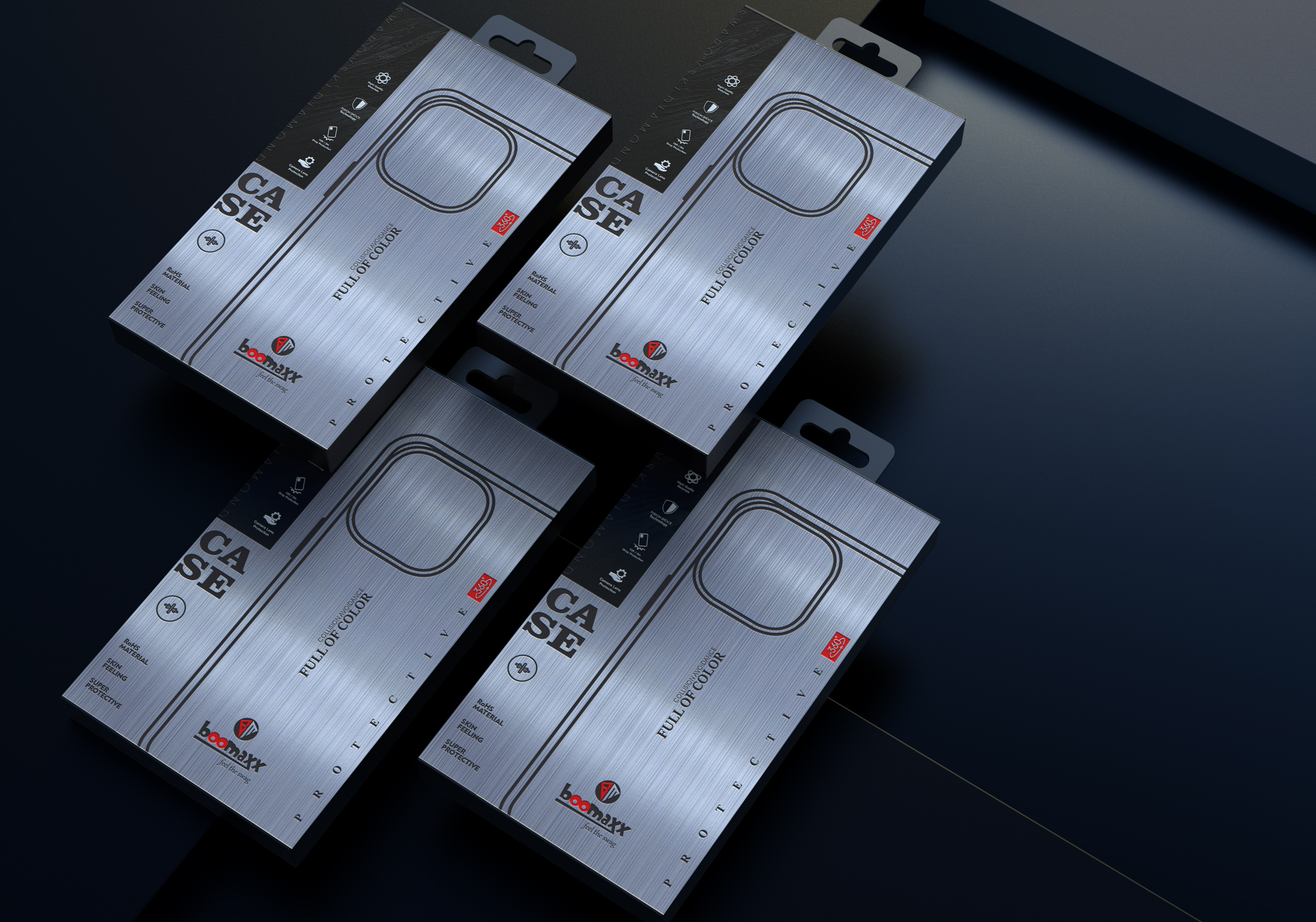 Mobile phone peripheral，Anti-fall protective shell，Mobile phone case packaging，Packaging customization，Digital packaging，3C Electronics，Consumer electronics packaging，Case，