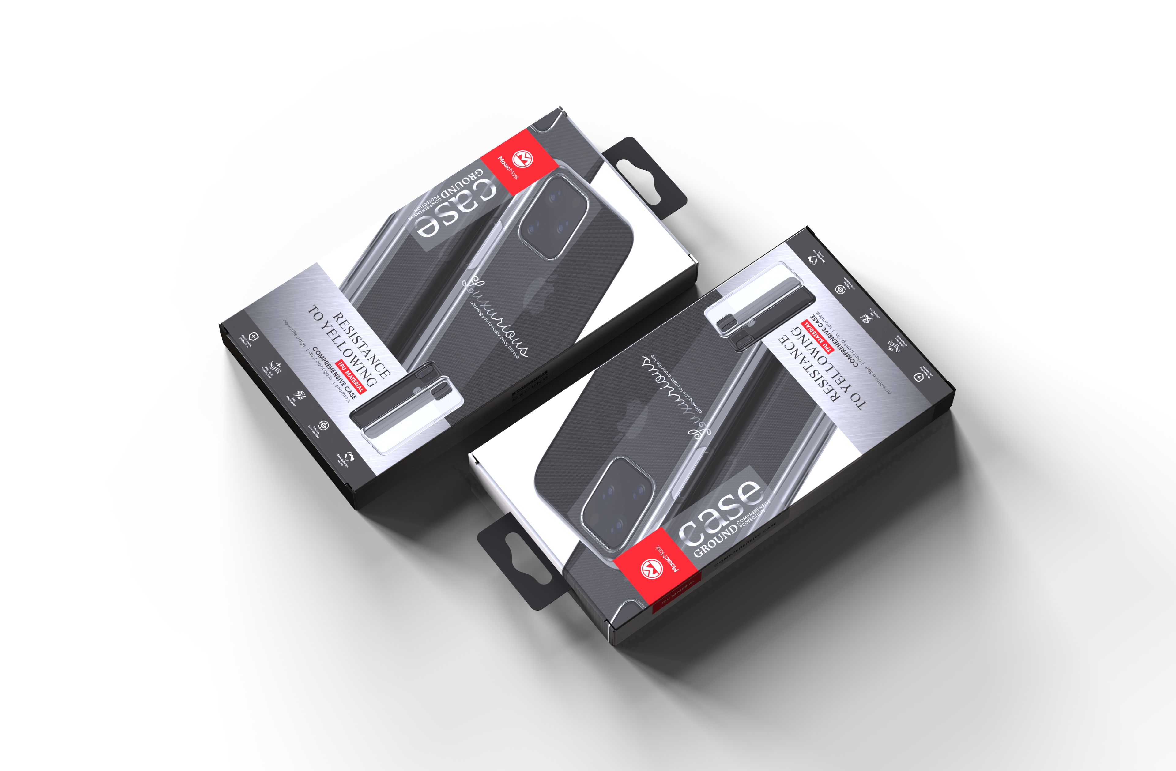 Mobile phone peripheral，Anti-fall protective shell，Mobile phone case packaging，Packaging customization，Digital packaging，3C Electronics，Consumer electronics packaging，Case，