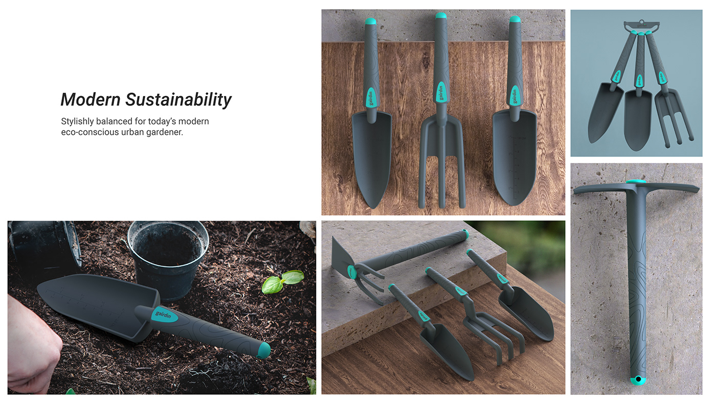 Gardening tools，industrial design，3d，visualization，