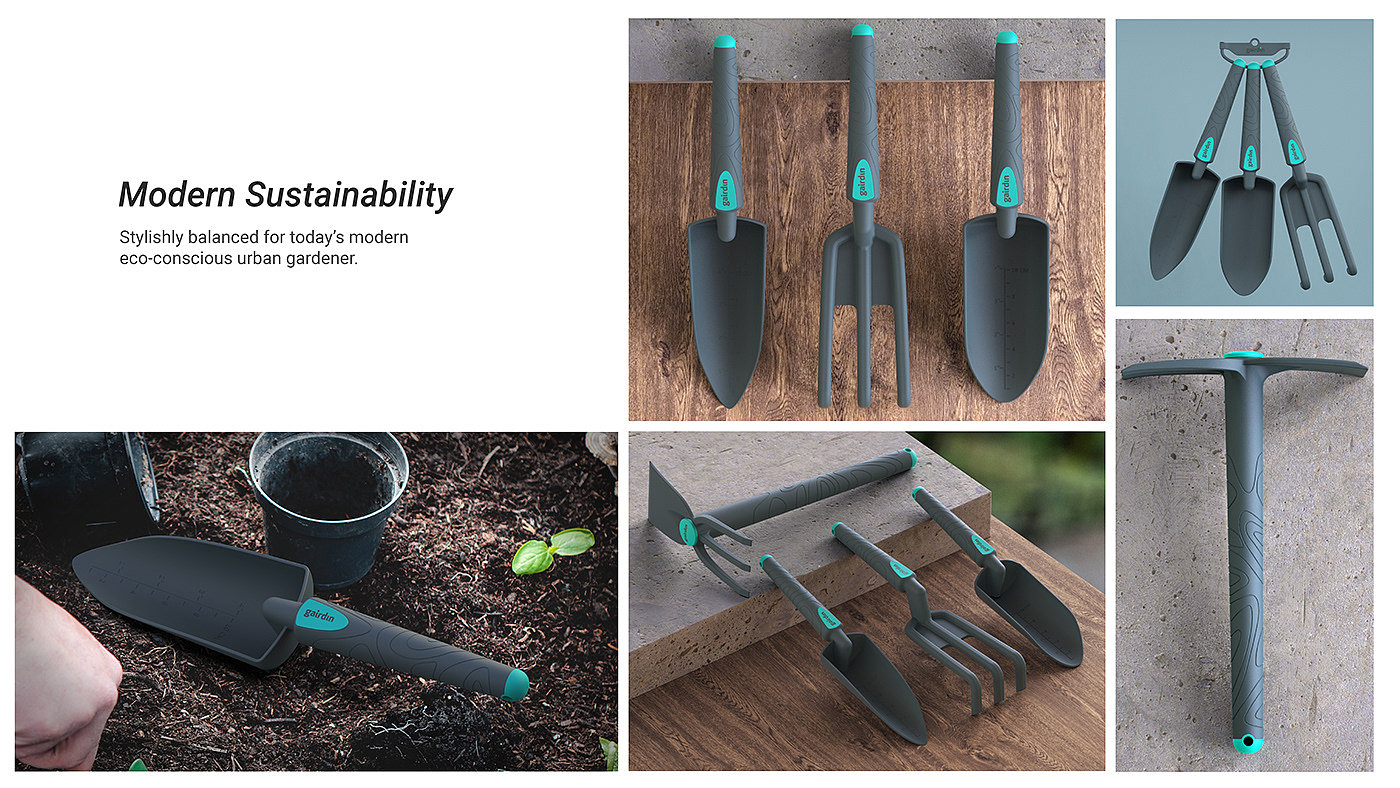 Gardening tools，industrial design，3d，visualization，