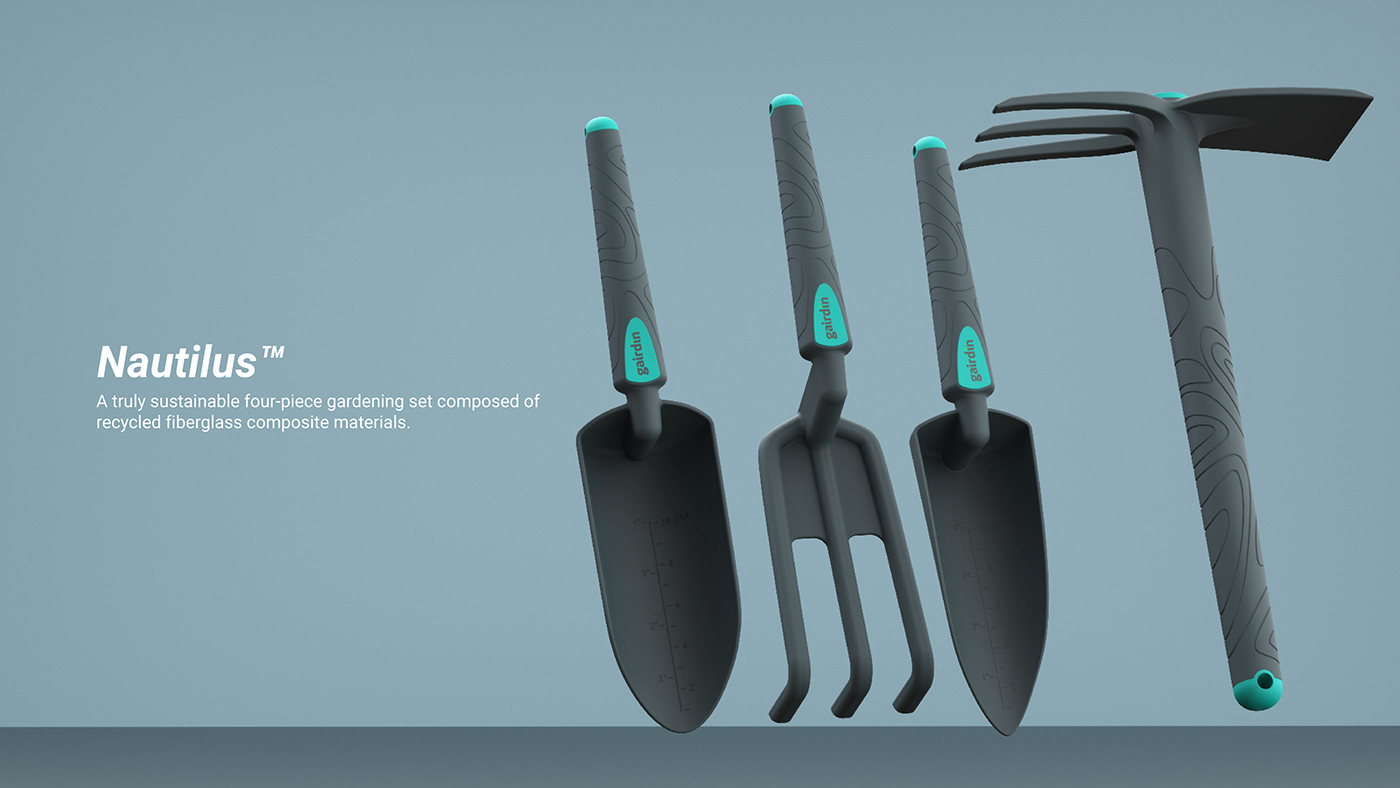 Gardening tools，industrial design，3d，visualization，