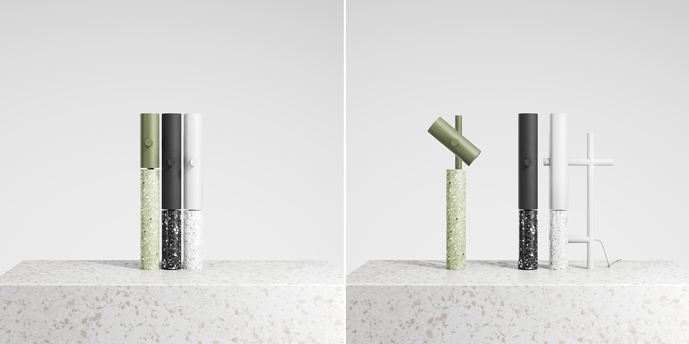 Bamboo lamp，product design，lighting，Wall lamp，concept，