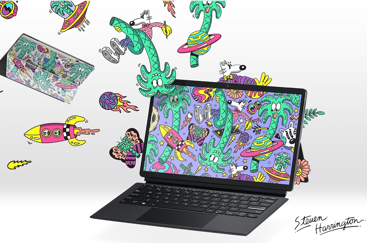 Art，artist，ASUS，VIVOBOOK，