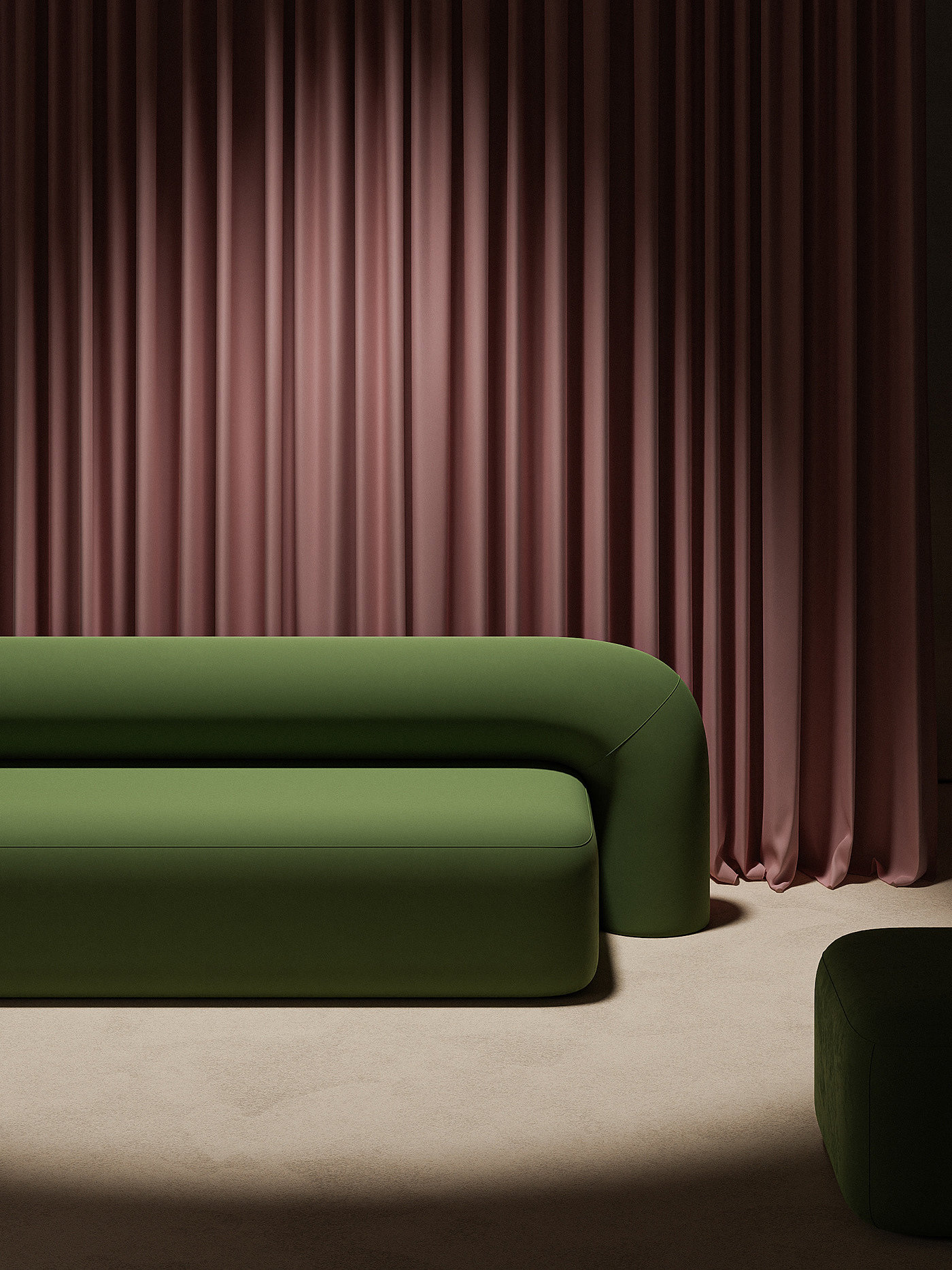 3d，ARTU，product design，furniture，sofa，cgi，Animation art，