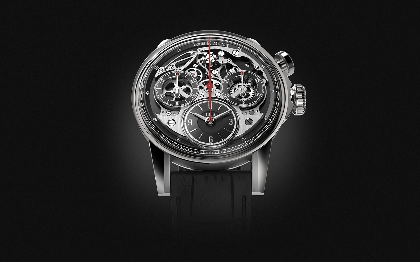 Wrist watch，luxurious，complex，